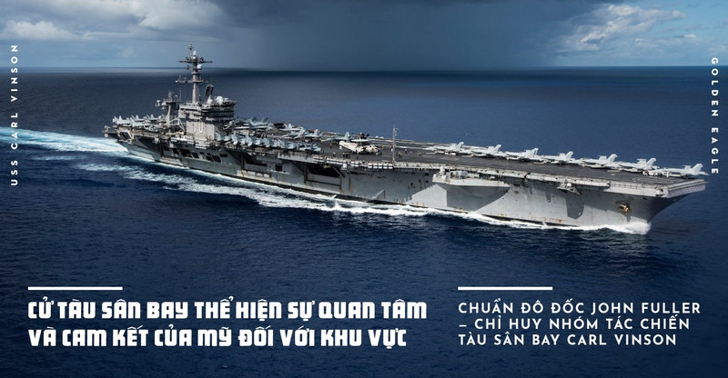 USS Carl Vinson tới Đà Nẵng: Uy lực "pháo đài nổi" trên biển ảnh 9 uss carl vinson toi da nang uy luc phao dai noi tren bien
