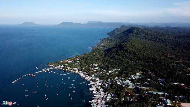 dao ngoc phu quoc nhin tu tren cao