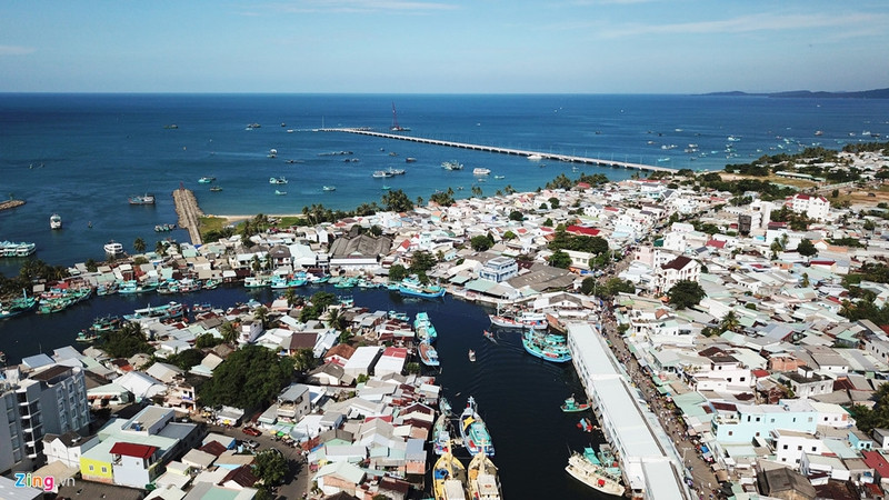 dao ngoc phu quoc nhin tu tren cao