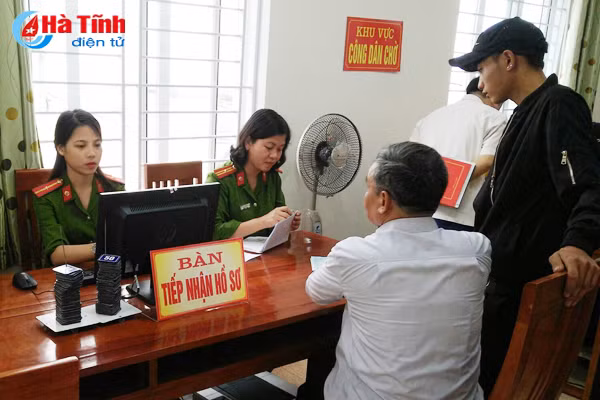 tthc cong thach ha tiep nhan 169 ho so sau 2 ngay van hanh thu cap cmnd