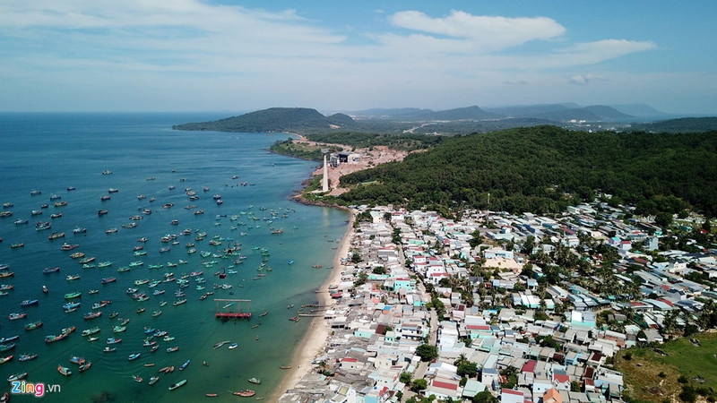 dao ngoc phu quoc nhin tu tren cao