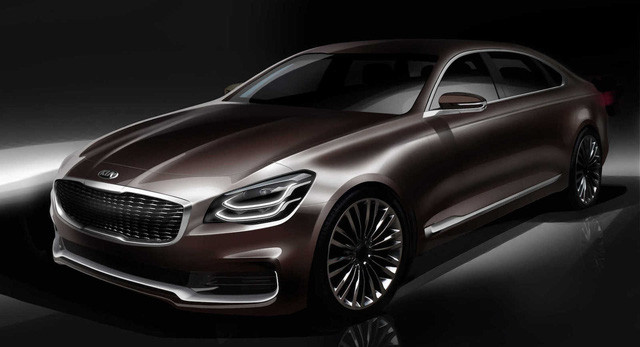 kia k900 xe han mang dang hinh xe duc