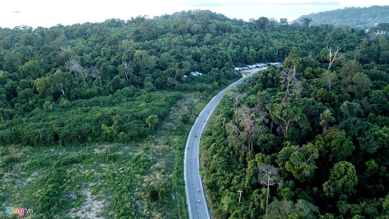 dao ngoc phu quoc nhin tu tren cao