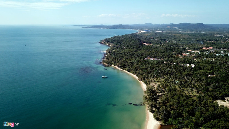 dao ngoc phu quoc nhin tu tren cao