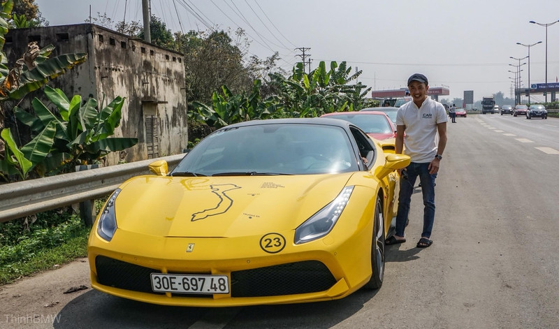 dan sieu xe trong hanh trinh car passion sap qua tp ha tinh