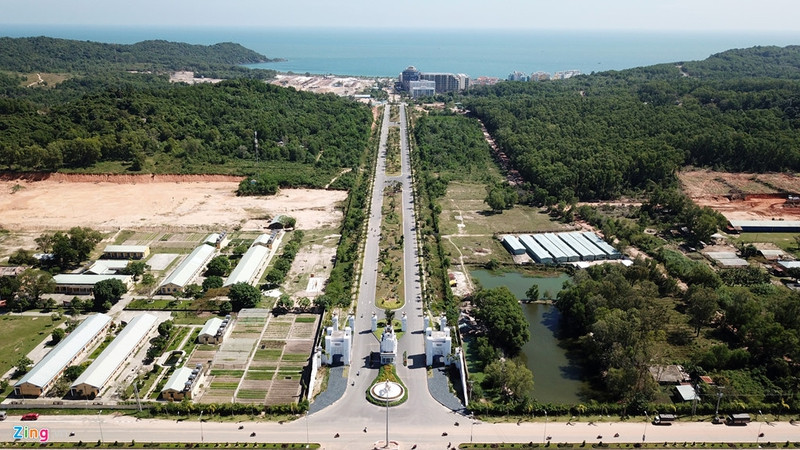 dao ngoc phu quoc nhin tu tren cao
