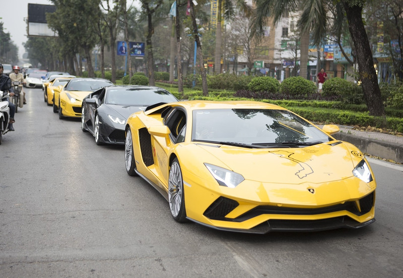 dan sieu xe trong hanh trinh car passion sap qua tp ha tinh