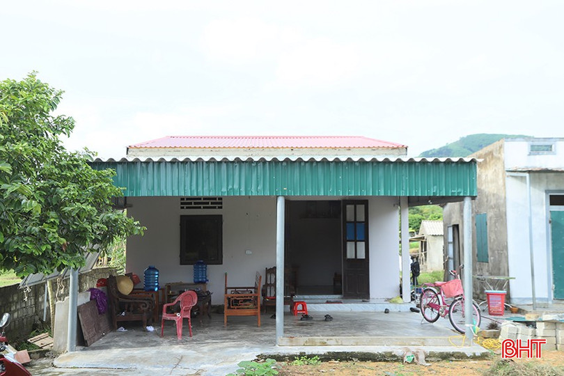 Căn nhà của bà Xờ được hoàn thiện sau 3 tháng khởi công. 4.jpg