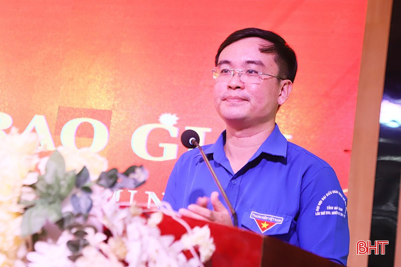 Ông Nguyễn Hoài Nam - Phó Bí thư Tỉnh đoàn Hà Tĩnh, Phó Trưởng BTC hội thi, cuộc thi phát động động cuộc thi lần thứ 16, năm 2025. 2.jpg
