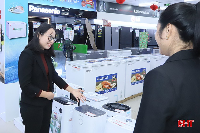 Các thiết bị sưởi, hút ẩm ghi nhận sức mua tăng 30-40% tại trung tâm mua sắm Hồng Hà. bqbht_br_j4.jpg