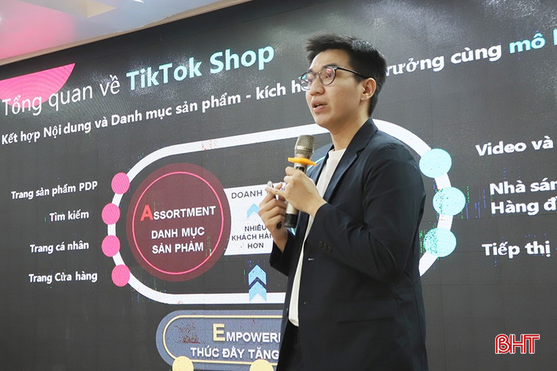 Đại diện Tiktok Việt Nam thông tin về nền tảng Tiktok Shop. 5.jpg