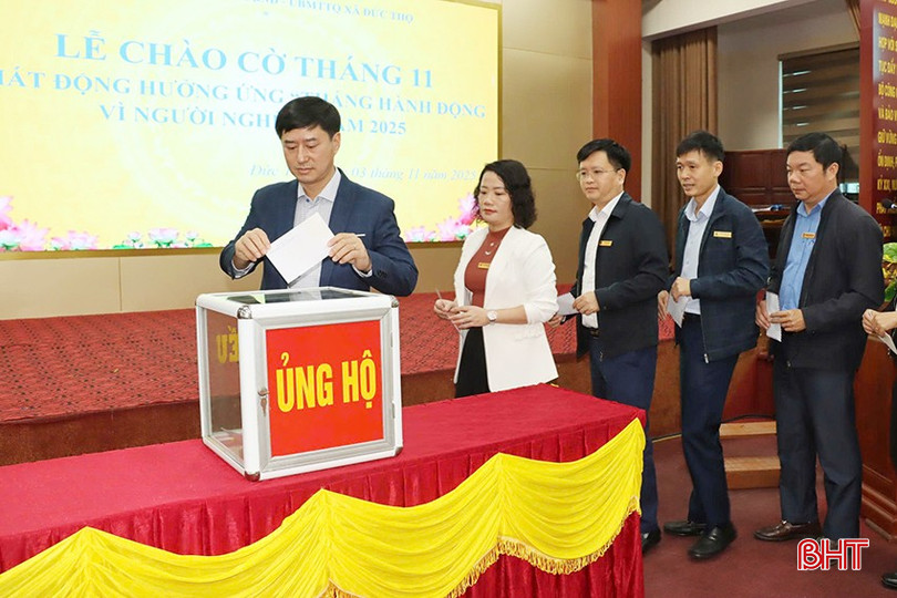 Die Gemeinde Duc Tho reagiert auf den Aktionsmonat „Für die Armen“ im Jahr 2025. bqbht_br_y4.jpg