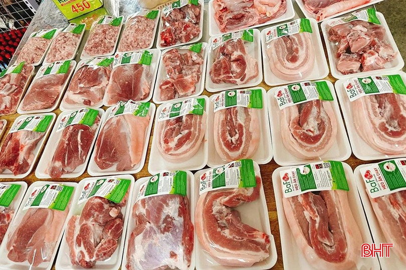 Thịt lợn ăn chay Baf được sơ chế, đóng gói tươi ngon khi đến tay người tiêu dùng. bqbht_br_j6.jpg