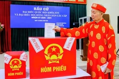 Cả nước đã có hơn 99% cử tri đi bỏ phiếu bầu cử