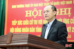 Luôn đặt lợi ích của người dân, của tỉnh lên trên hết