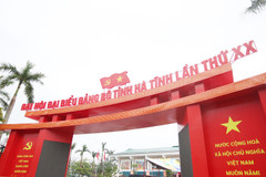 Hôm nay, Đại hội đại biểu Đảng bộ tỉnh Hà Tĩnh bắt đầu làm việc