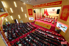 Đại hội đại biểu Đảng bộ Hà Tĩnh tiếp tục tham luận