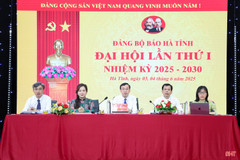 Đại hội Đảng bộ Báo Hà Tĩnh nhiệm kỳ 2025 - 2030