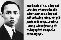 [Tổng Bí thư các thời kỳ] Đồng chí Lê Hồng Phong