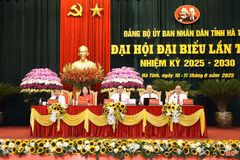 Đại hội đại biểu UBND tỉnh Hà Tĩnh nhiệm kỳ 2025 – 2030
