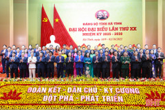 Đại hội đại biểu Đảng bộ Hà Tĩnh khóa XX thành công tốt đẹp