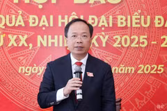 Họp báo thông tin kết quả Đại hội Đảng bộ Hà Tĩnh 