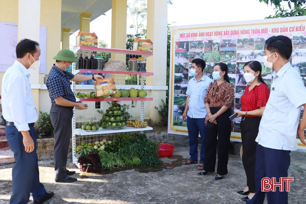 Vũ Quang có thêm 8 thôn đủ điều kiện công nhận đạt chuẩn khu dân cư NTM kiểu mẫu