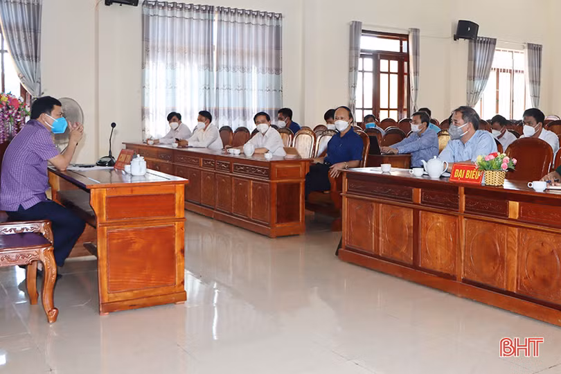 Cẩm Xuyên tạm dừng học trực tiếp ở 3 xã để phòng, chống dịch COVID-19