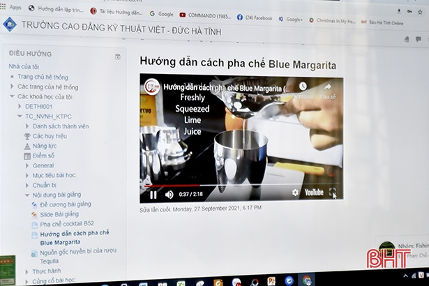 Hà Tĩnh lựa chọn 2 bài giảng tham gia cuộc thi “Thiết kế dạy học trực tuyến giáo dục nghề nghiệp” toàn quốc