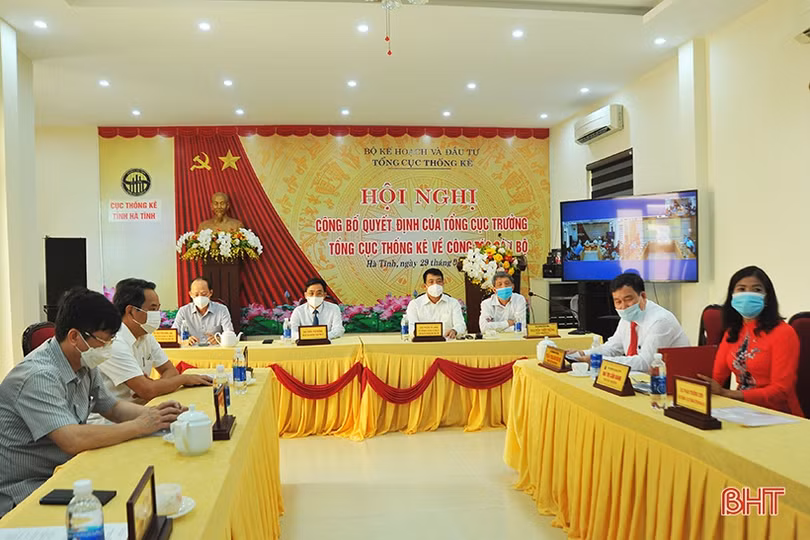 Ông Trần Thanh Bình giữ chức Quyền Cục trưởng Cục Thống kê Hà Tĩnh