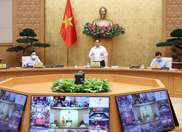 Thủ tướng: Mở cửa có lộ trình để khôi phục, phát triển kinh tế-xã hội hình ảnh 1 Thủ tướng: Mở cửa có lộ trình để khôi phục, phát triển kinh tế - xã hội