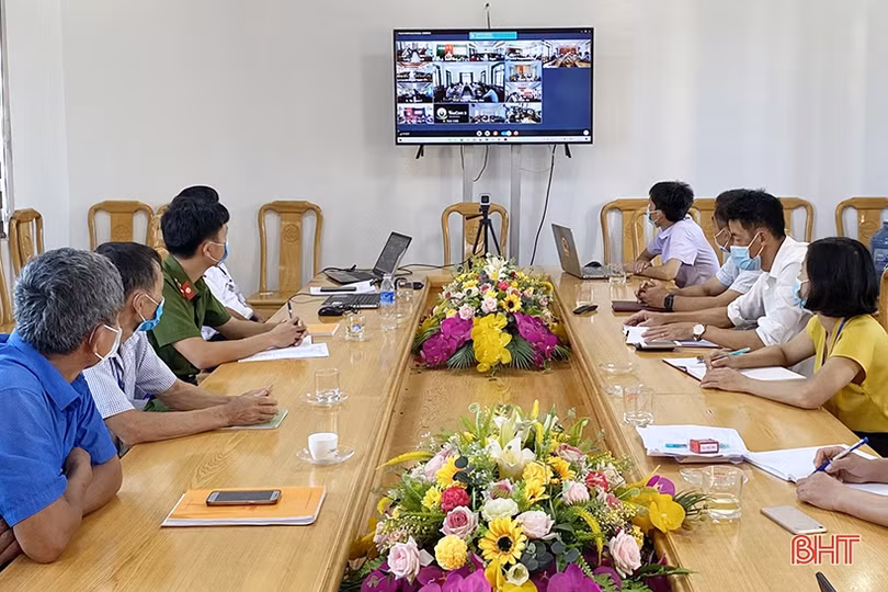 Hiệu ứng tích cực từ hội nghị trực tuyến toàn tỉnh Hà Tĩnh với 343 điểm cầu