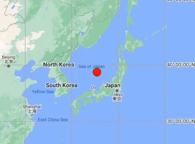Động đất có độ lớn 6,1 ở ngoài khơi Nhật Bản gây rung lắc mạnh