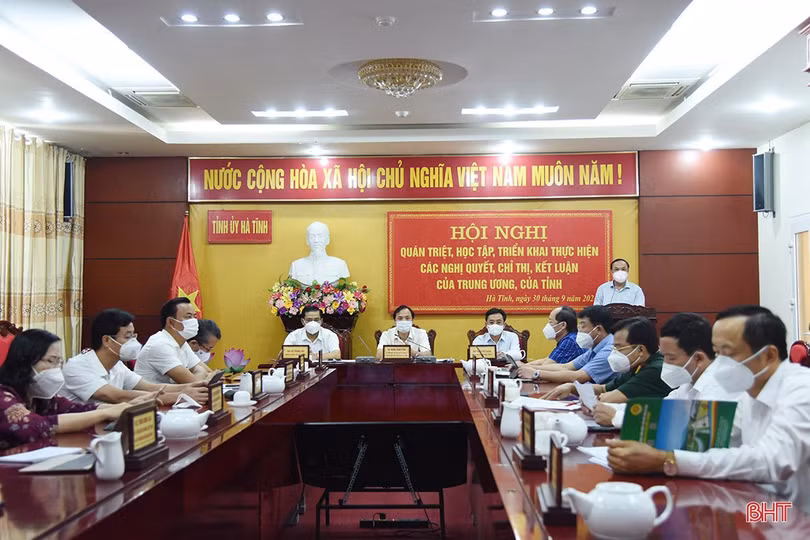 Hiệu ứng tích cực từ hội nghị trực tuyến toàn tỉnh Hà Tĩnh với 343 điểm cầu