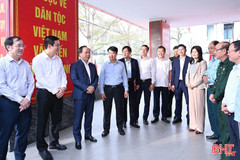 Sôi nổi hội nghị tiếp xúc giữa các ứng cử viên với cử tri Hà Tĩnh