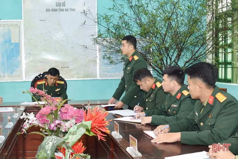 Đảng bộ Quân sự tỉnh Hà Tĩnh tập trung nâng cao chất lượng sinh hoạt chi bộ