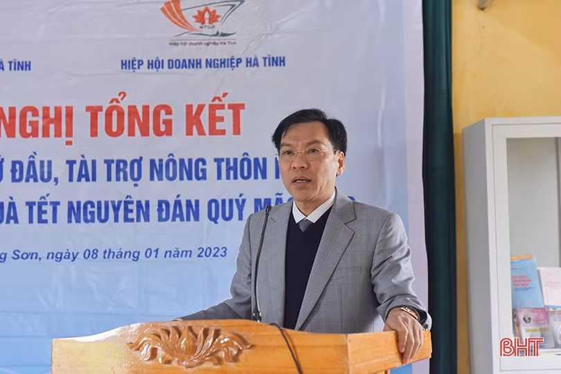 Sở Xây dựng, Hiệp hội Doanh nghiệp Hà Tĩnh hỗ trợ xã Điền Mỹ xây dựng NTM