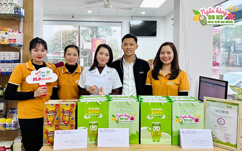BLB Mart gửi “vitamin yêu thương” đến cộng đồng trẻ em khó khăn