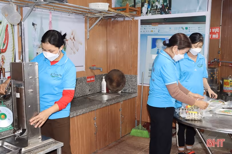 Thực phẩm sạch của Tập đoàn Quế Lâm có mặt tại thị trường Hà Tĩnh