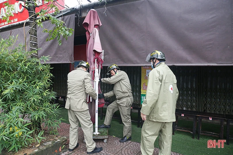 TP Hà Tĩnh lập lại trật tự đô thị trước tết Nguyên đán