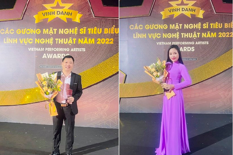 2 diễn viên Hà Tĩnh được vinh danh nghệ sỹ tiêu biểu toàn quốc