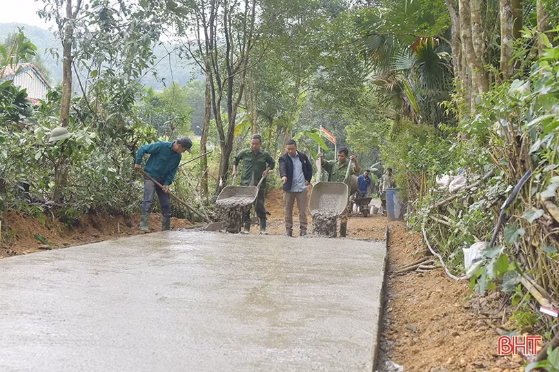 Hương Khê có thêm 2 xã hoàn thành tiêu chí nông thôn mới