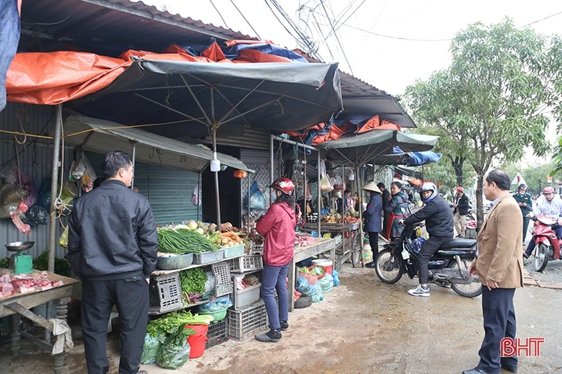 TP Hà Tĩnh lập lại trật tự đô thị trước tết Nguyên đán