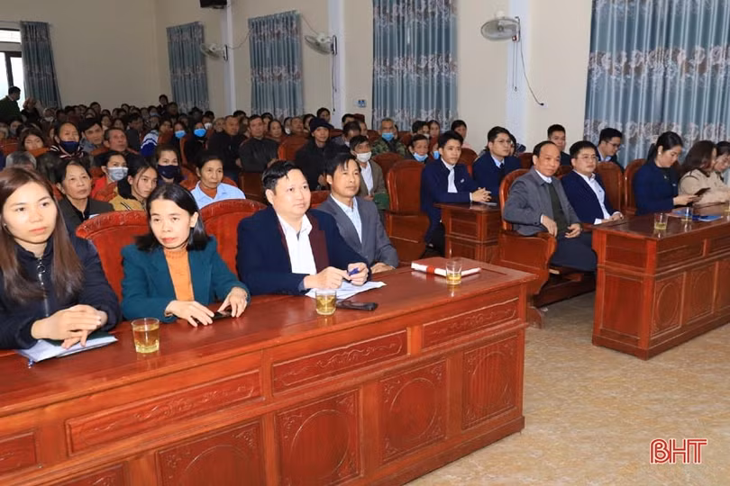 VietinBank Hà Tĩnh trao quà tết trị giá 100 triệu đồng hỗ trợ hộ nghèo Hương Sơn