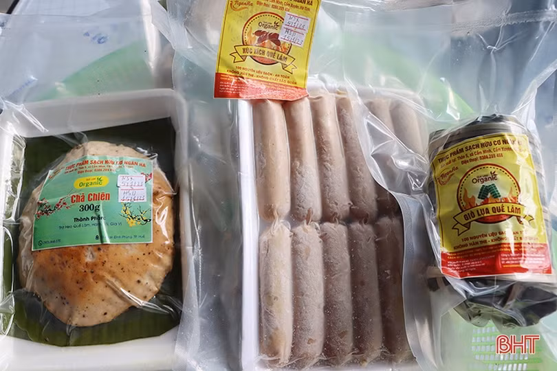 Thực phẩm sạch của Tập đoàn Quế Lâm có mặt tại thị trường Hà Tĩnh