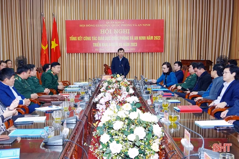 Hội đồng Giáo dục QP-AN Quân khu 4 triển khai nhiệm vụ năm 2023