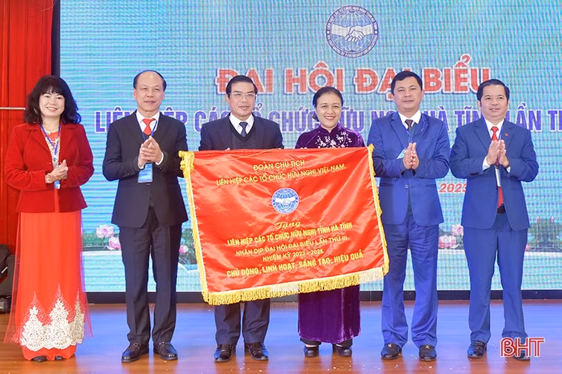 Phó Chủ tịch UBND tỉnh Lê Ngọc Châu được bầu làm Chủ tịch Liên hiệp các tổ chức hữu nghị Hà Tĩnh