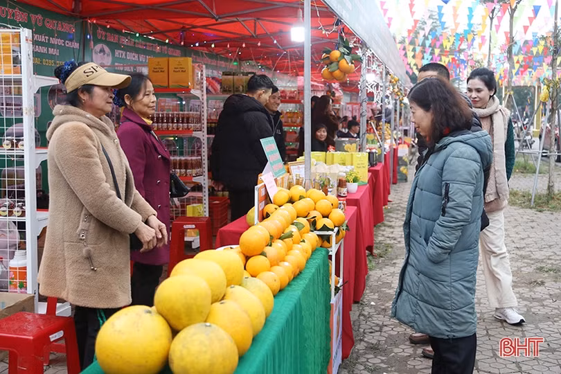 Khai mạc Lễ hội Cam và các sản phẩm nông nghiệp Hà Tĩnh lần thứ 5