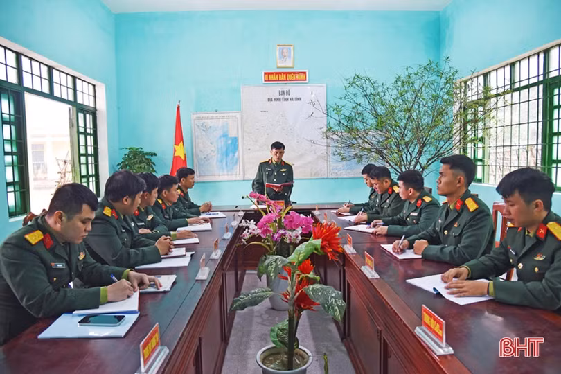 Đảng bộ Quân sự tỉnh Hà Tĩnh tập trung nâng cao chất lượng sinh hoạt chi bộ