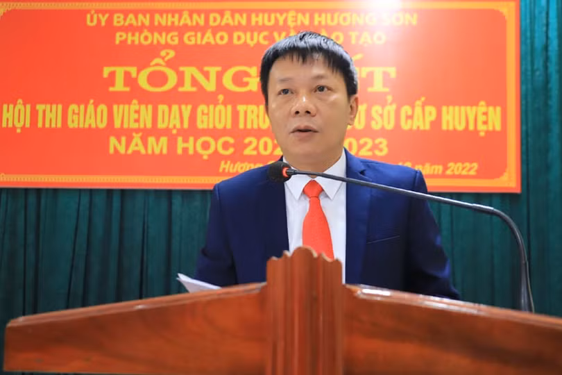 Hương Sơn công nhận 103 giáo viên THCS là giáo viên giỏi cấp huyện